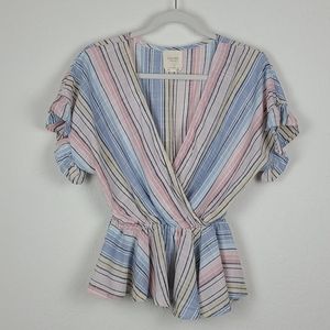Harpers Heritage Top Flowy Pastel XS